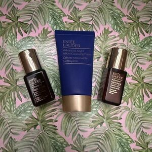 Estee Lauder Advanced Night Set - gift mini set with bag night repair, cleanser